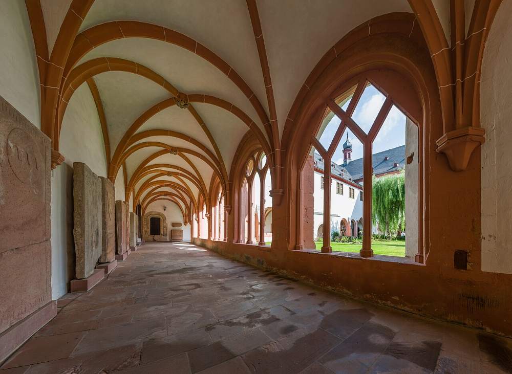 Der Kreuzgang von Kloster Eberbach