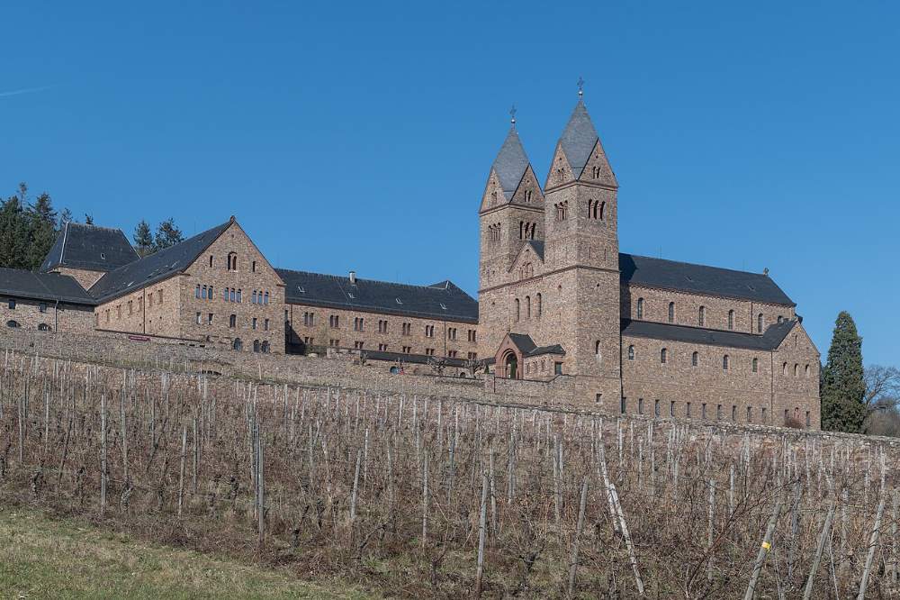 Die Abtei St. Hildegard über Rüdesheim-Eibingen